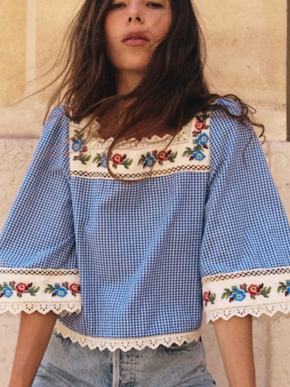 Sezane Lya Blouse Size 6